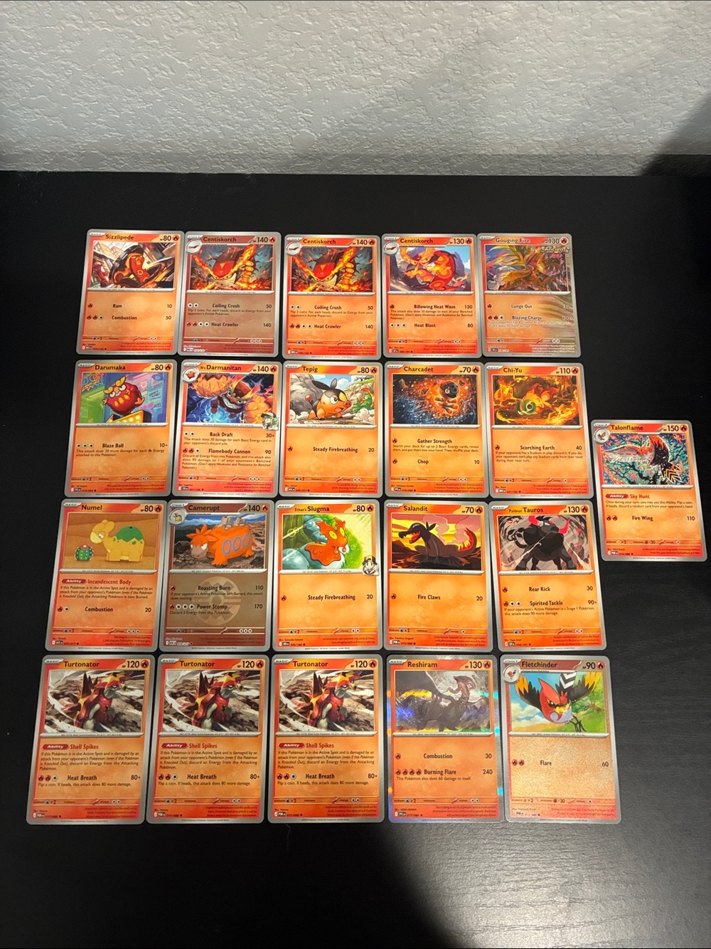 Pokémon Cards - Fire Type Bundle